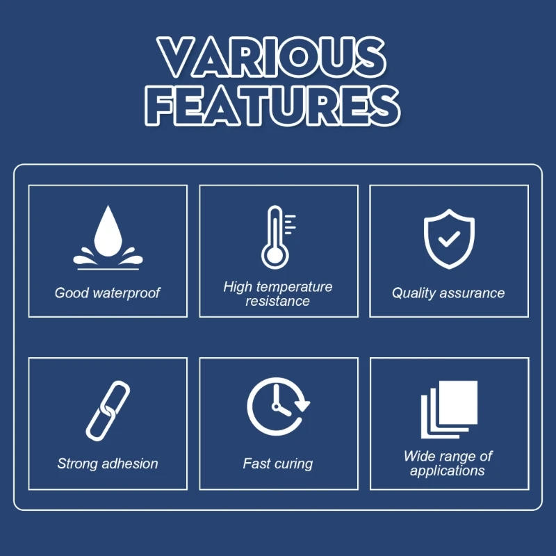 Description Picture 3 of itemCasting Adhesive Industrial Heat Resistance Cold Weld Metal Repair Paste AB Gule