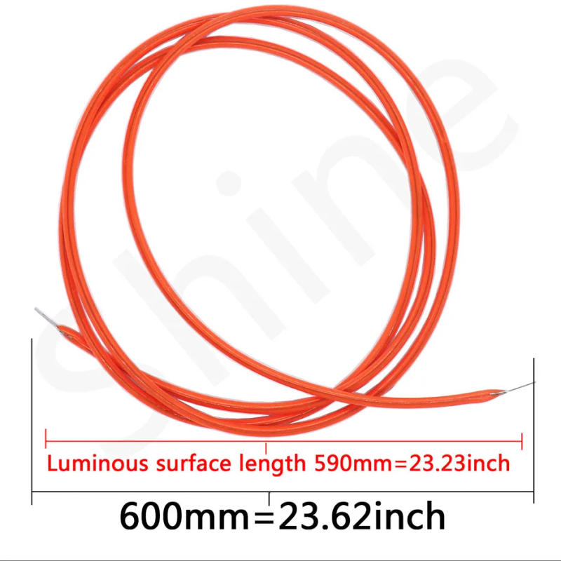 Description Picture 2 of itemLED Filament 600mm Retro Edison Bulb LED DC21-24V COB Filament Lamp Parts LED Diodes Flexible Filament For DIY Decorative Lamp