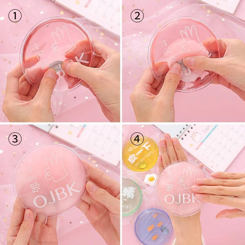 Description Picture 6 of itemCartoon Round Hand Warmer Portable Instant Heat Pad Outdoor Stove Hand Warmers