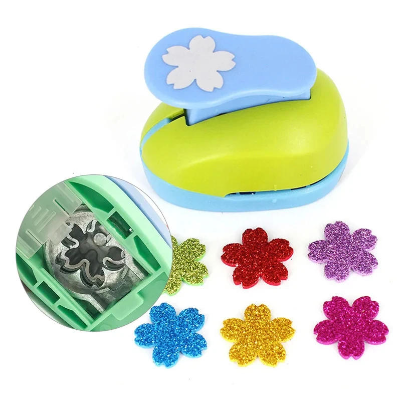 Description Picture 5 of itemScrapbook Punches Color DIY Sharper Embossing Punches Handmade Cutter Card Craft Flower Paper Punches Maker Kids