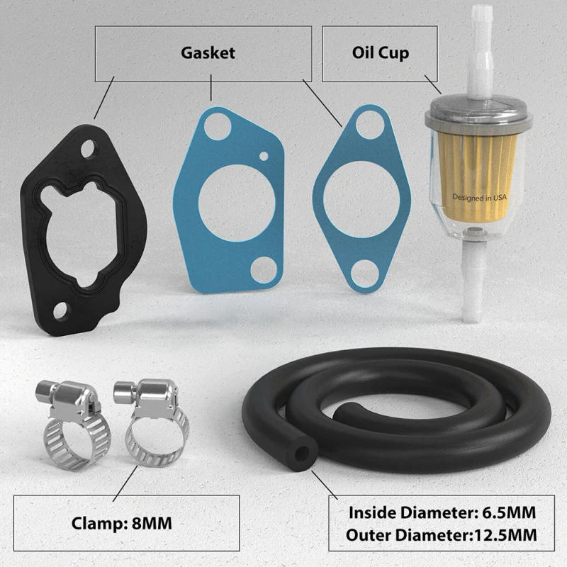 Description Picture 6 of itemCarburetor Kit For Honda GX270 GX340 GX390 GX420 11HP 13HP 16HP Replace 16100-ZF6-V01 Engine Motor Garden Power Tool Parts