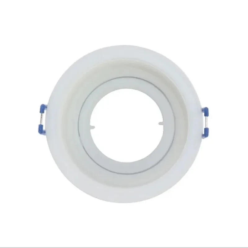 Description Picture 4 of itemPopular Style Front Knob Design Anti-Glare Round Downlight Frame Rotatable LED Spotlight GU10 MR16 White Fixture Housing Frame