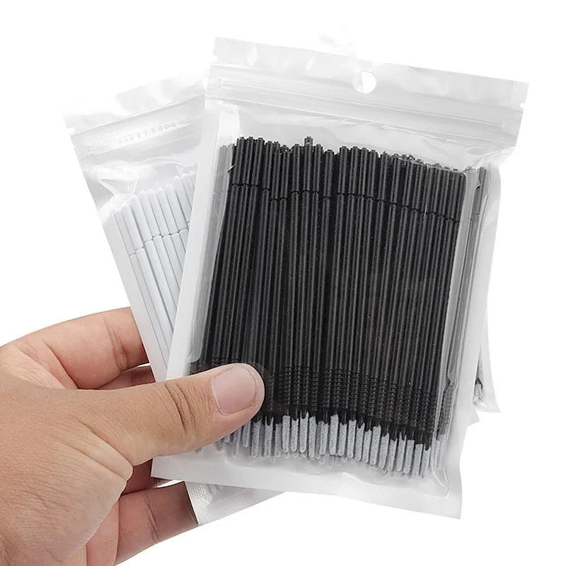 Description Picture 2 of item100pcs Spiral Lashes Brushes Mascara Wands Microbrush Applicator Disposable Eyelash Extension 15 Colors Handle Makeup Tools