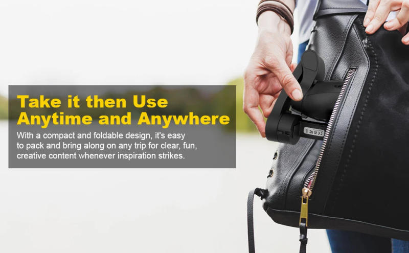 Description Picture 6 of itemF12 3-axis mobile Phone gimbal stabilizer for cell phone real-time tracking shooting,Mobile phone stabilizer selfie stick tripod