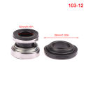 1Pc 103 Series 10 12 14 17mm NBR Or FKM Water Pump Mechanical Shaft Seal Single Spring Ceramics Graphite