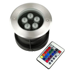 remote control RGB LED Underground light Ground Garden Path Floor Lamp Outdoor Underground Buried Yard Lamp Landscape Light DC24