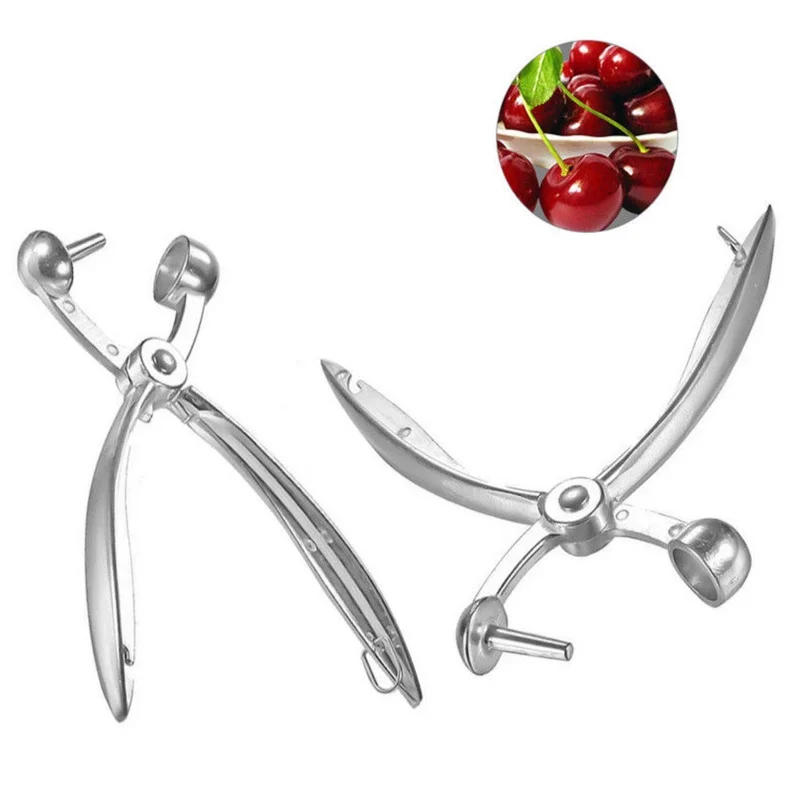 Description Picture 3 of item1Pc Cherry Olive Pitters Stoner Pits Long Handle Fruits Corer Seed Remover For Jujube Hawthorn Fruit Kitchen Accessories