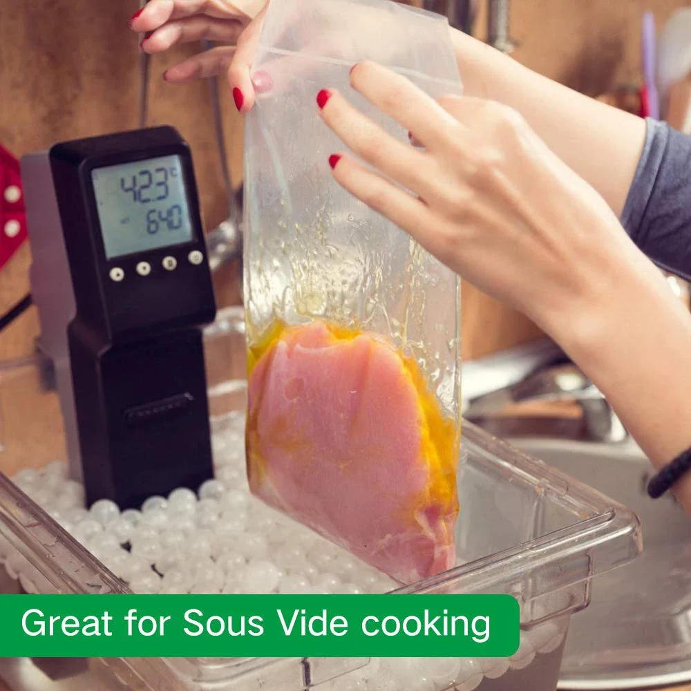 Description Picture 3 of itemSous Vide Roll Bags For Vacuum Packing Machine Packaging Food Storage Vacuum Bags for Vacuum Sealer length is 300CM