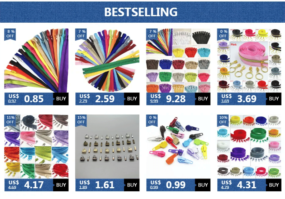 Description Picture 2 of item1/2/3/5/10 Meters 5# Golden Silver Tooth Large Piece of Nylon Coil Code DIY Household Sewing Zipper Accessories U PICK