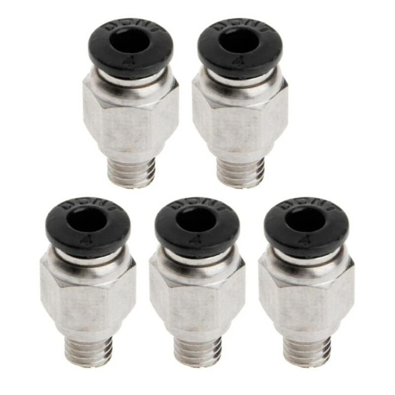 Description Picture 6 of item20pcs Pneumatic Connector Air Fitting PC4-M6 Aperture 4mm For 4mm PTFE Pipe Coupling Coupler For Hose Tube Connectors