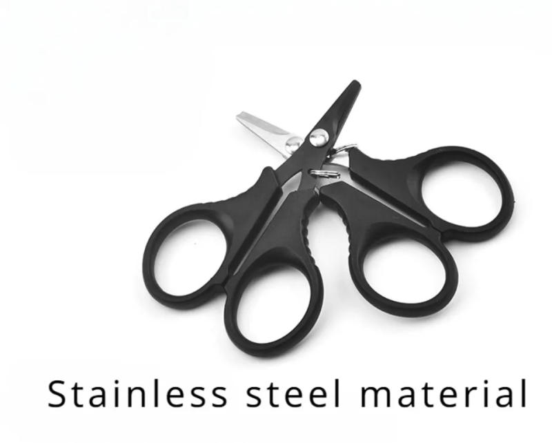 Description Picture 2 of itemTitanium Coated Fishing Line Cutter Stainless Steel Multifunctional Horse PE Fishing Line Cutter Carp Fishing Tool