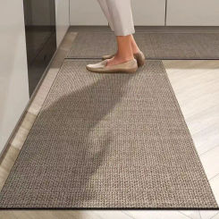 Kitchen Floor Mats Bedroom Living Room Long Bedside Area Rug Hallway Soft Washable Carpet Anti Slip Bathroom Entrance Doormat