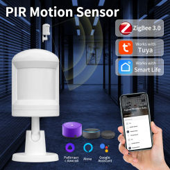 ZigBee Tuya Smart Human Body Sensors PIR Infrared Movement Detector Alarm Human Works with Alexa Google Home Required Gateway