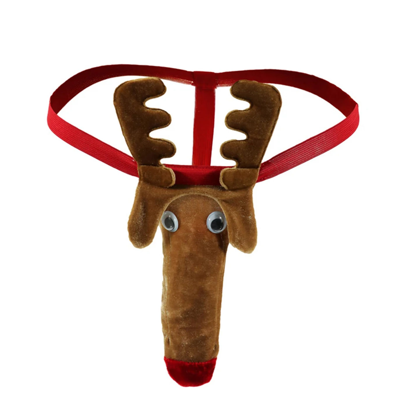 Description Picture 4 of item1pc Men's G-Strings Briefs Shorts Lingerie Underwear Reindeer Bulge Pouch T Back Thongs Funny Brief Man Panties