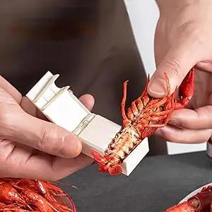 Description Picture 5 of item1/3/5/10pcs Crayfish Shelling Device Shrimp Peeler Kitchen Gadgets Crawfish Sheller Seafood Tool
