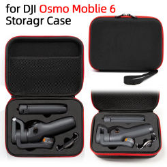For DJI Osmo Mobile 6 Carrying Case: Lightweight, Protective Handbag with Secure Compartments for Tripod & Accessories Case