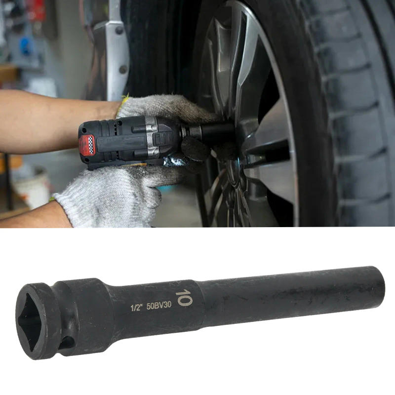 Description Picture 4 of item1pc 1/2 Drive Sockets Impact Wrench Hex Socket-Head 8-24mm Electric Impact Hex Standard-Wrench Adapter Screwdrivers Bits Socket