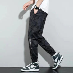 American work pants leggings, men's spring/summer Harlan pants, men's loose oversized casual pants
