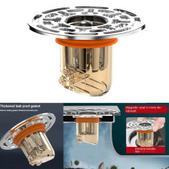 Anti Odor Floor Drain Core Removable Insect Prevention Basin Drain Filter Seal Stopper Sewer Strainer Plug