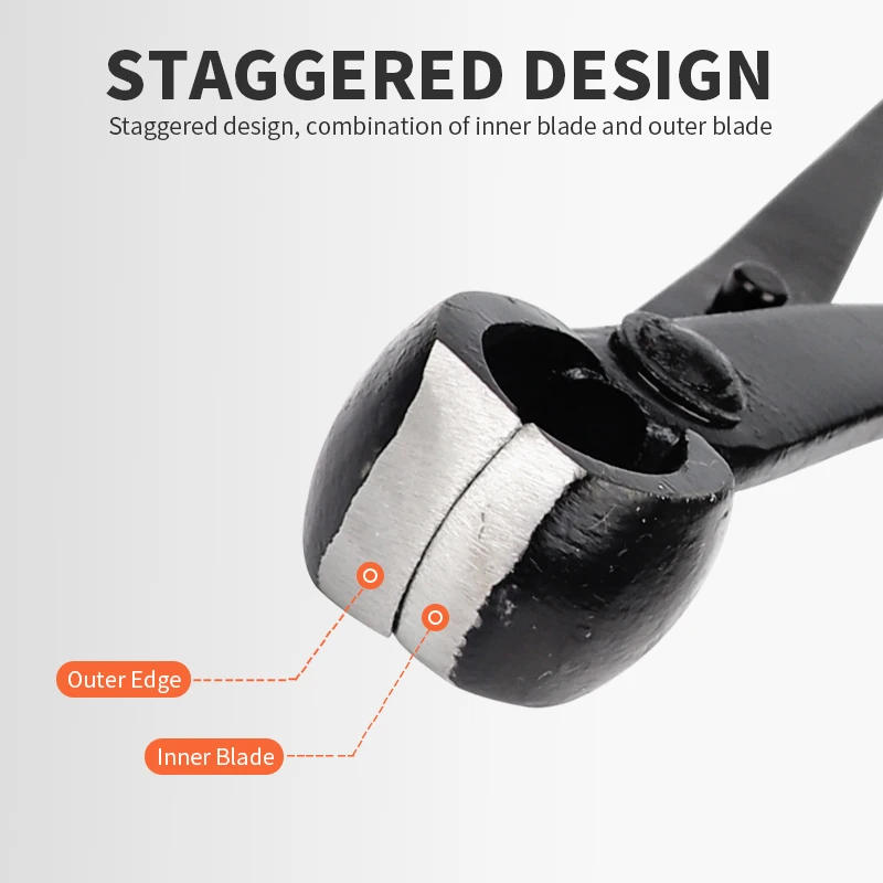 Description Picture 5 of itemOnnfnag Profissional Root Cutter Bonsai Cutter Concave Edge Scissors Steel Bonsai Tools for Pruning Bonsai Tree Brunches Knots