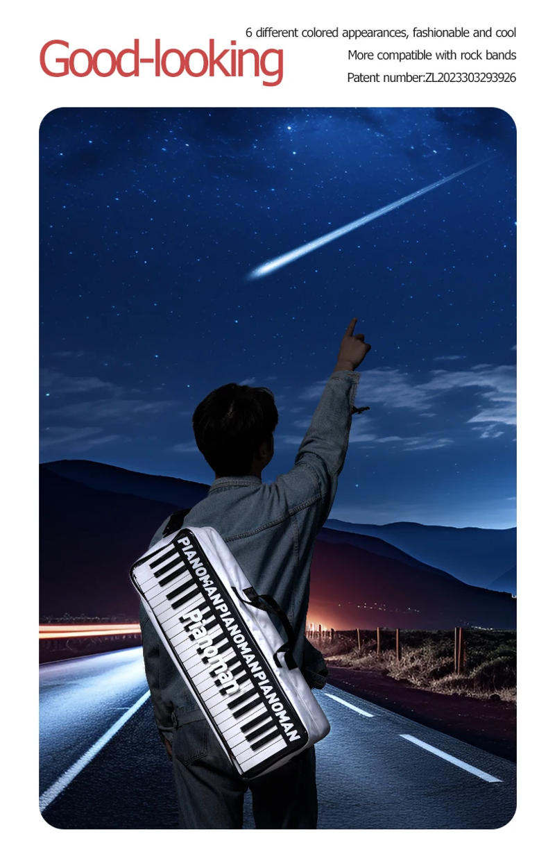 Description Picture 5 of itemPIANOMAN 88 keys Piano Electronic Organ Suitable for Beginners Foldable Digital Pianos Music Toys Keyboard Electric Guitar Band