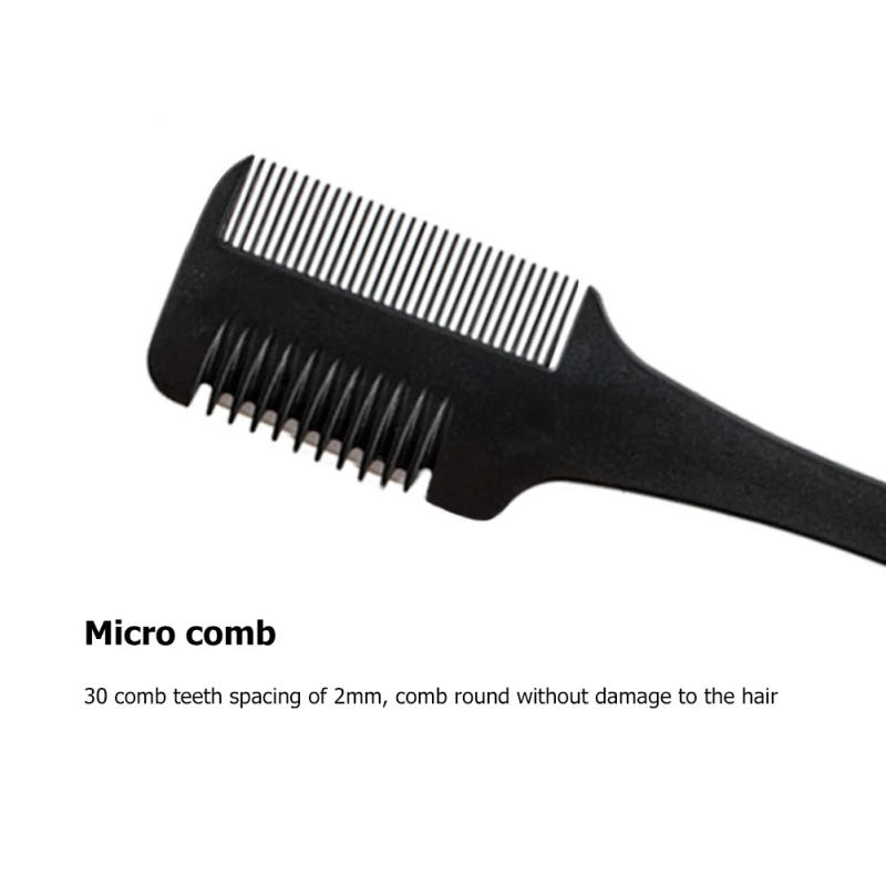 Description Picture 5 of itemRazor Comb Slim Haircuts Cutting Tool Hair Cutting Comb for Salon Home Hair Cutting Styling for Thin & Thick Hair Trimming