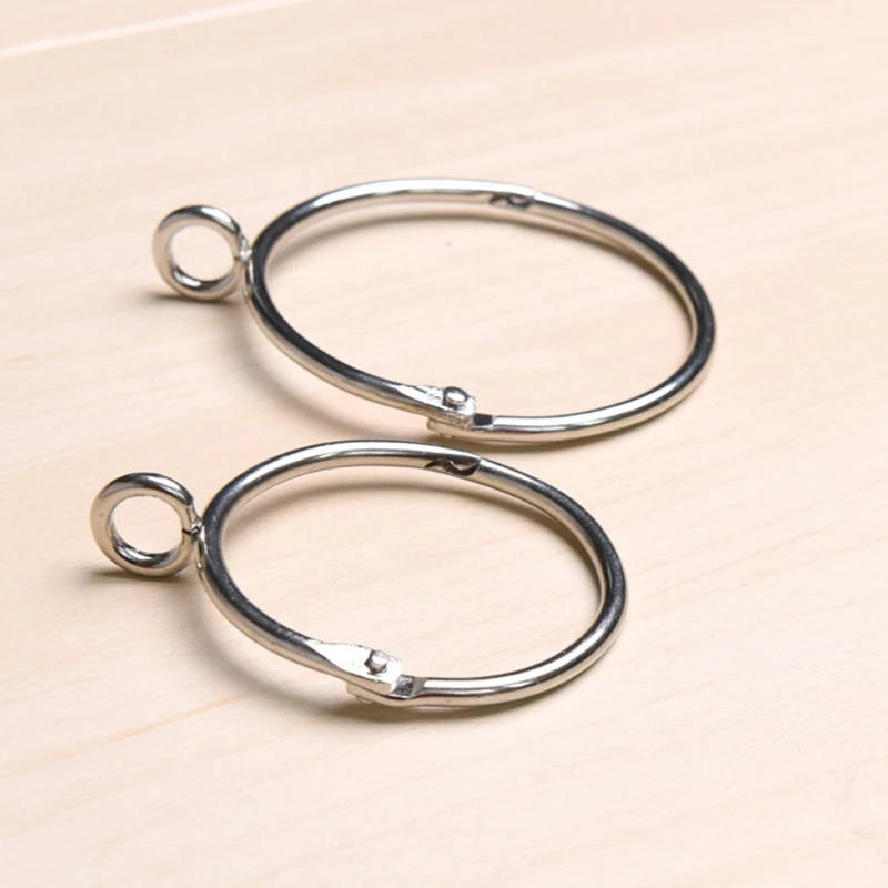 Description Picture 5 of item20 Pcs Openable Curtain Rings 1.5inch Inner Diameter Metal Curtain Sliding Eyelet Rings ​Window Hardware