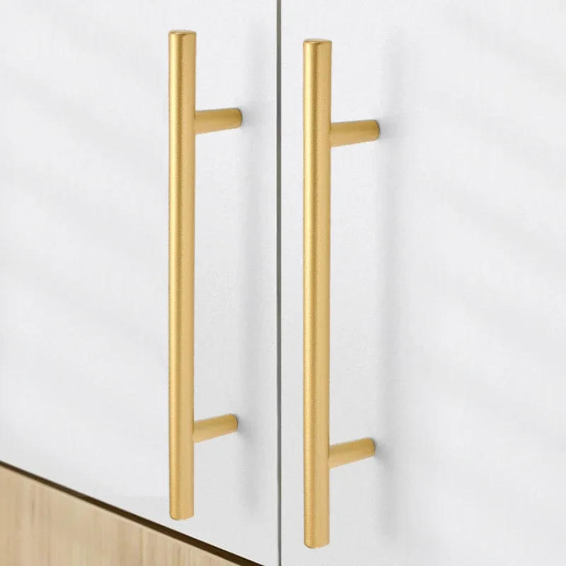 Description Picture 4 of itemHandles Drawer Cabinet Furniture Kitchen Handles for Cabinet Knob Door Drawer Furniture Kitchen Knob Golden Simplicity Hardware