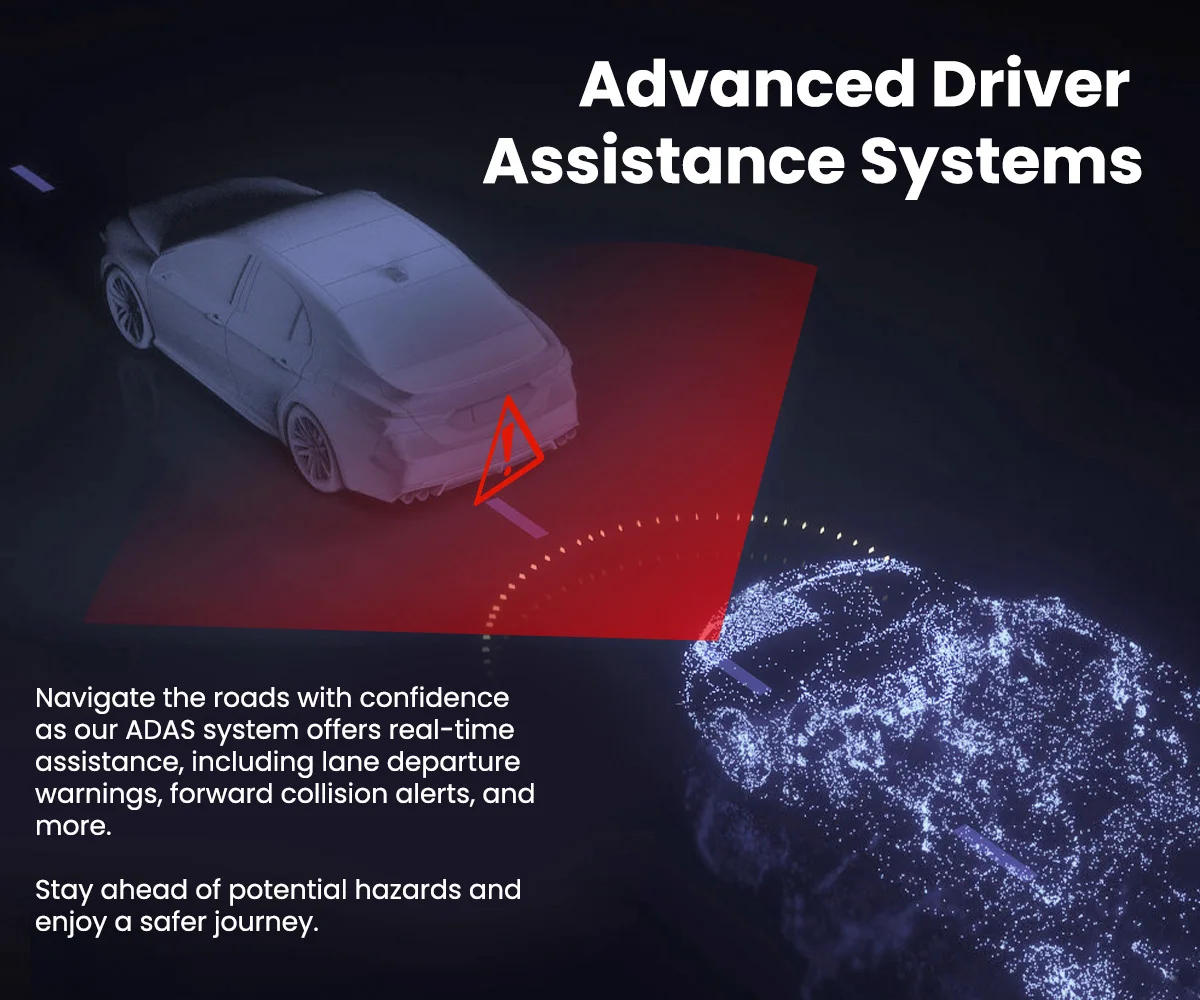 Description Picture 6 of itemAprilboy V9 Car Dash Cam 4K Built-in Smart Driving ADAS BSD WiFi G-Sensor with APP Control Night Vision 24 Hours Parking Monitor