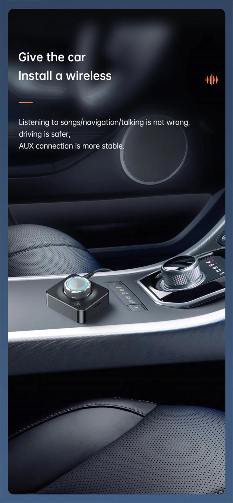 Description Picture 6 of itemWireless Receiver Bluetooth 5.0 3D Stereo Music Audio Adapter TF Card R/L RCA 3.5mm AUX Jack For Car kit Wired Speaker Headphone