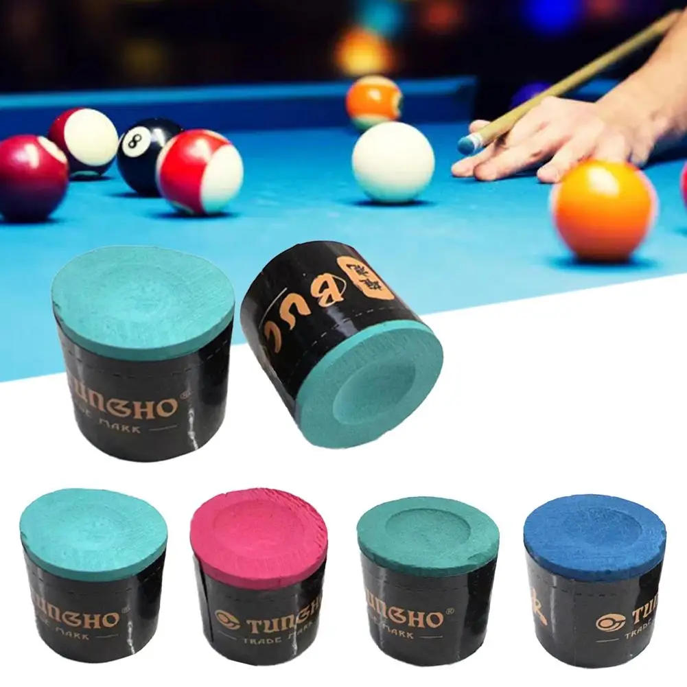 Description Picture 2 of itemCylindrical Billiard Chalks Pool Cue Stick Chalk Rubbing Powder Snooker Table Billiards Supplies Antiskid Device