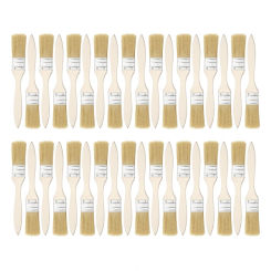 36x Flat Paint Brush Application 1Inch 24mm For Glues Varnishes