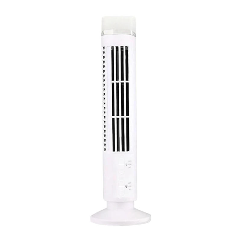 Description Picture 4 of itemLED Tower Fan Bladeless Cooling Fan 2 Gear Speed No Leaf Air Conditioner Portable Electric Floor Fan for Living Room Bedroom