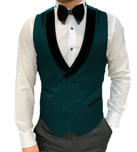 Only Vest  Men's Casual Suit Vest Double