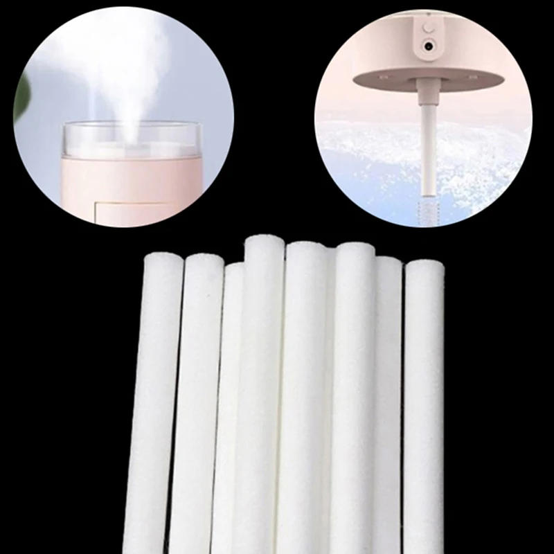 Description Picture 3 of item10/20pcs 8*200/97mm Filters Cotton Swab for USB Air Ultrasonic Humidifier with strong water absorption