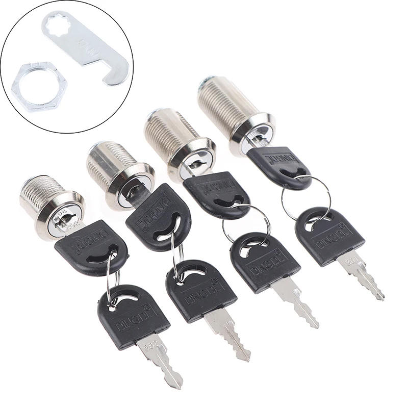 Description Picture 4 of itemHardware Cylinder Locks Door Cabinet Mailbox Padlock Drawer Cupboard Lock