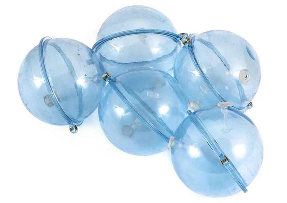 Description Picture 5 of item5 Pieces/set ABS Plastic Fishing Float Transparent Bead Hollow Bubble Surface Float Casting Outdoor Fishing Accessories