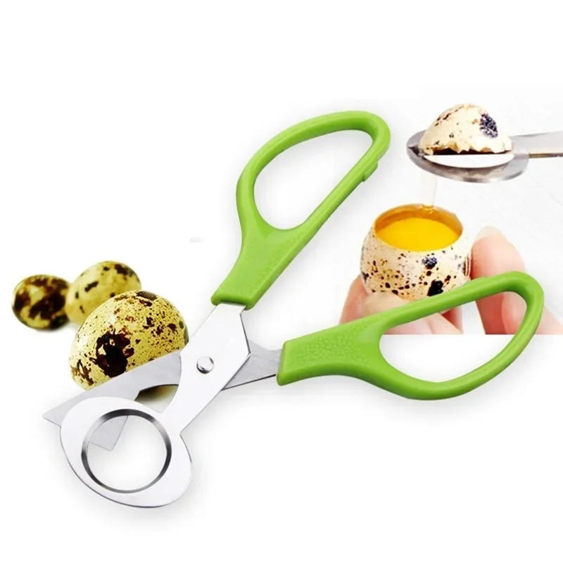 Description Picture 5 of itemPigeon Quail Open Crack Small Egg Shell Scissor Cut Bird Eggshell Separator Cigar Cutter Opener Tool Clipper Cracker Blade Shear