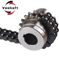 1PC Veekaft Sprocket Gear Chain Coupler KC3012 12/12.7/14/15/16mm Chain Coupling Roller Chain Coupling