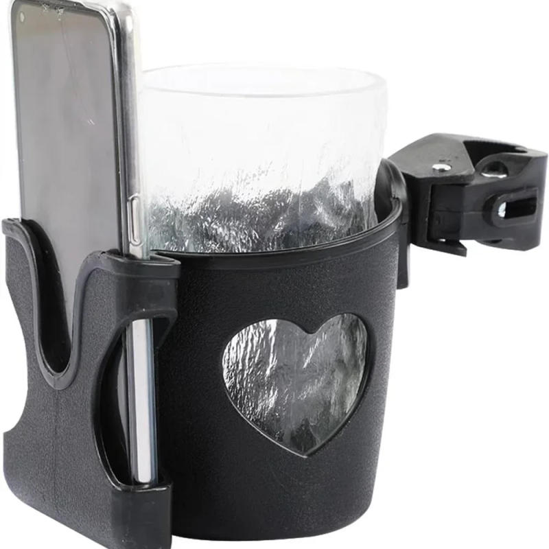 Description Picture 6 of itemStroller Cup Holder Phone Holder 2-in-1 Stroller Phone Milk Bottle Holder For Pram Pushchair Wheelchair Accessories