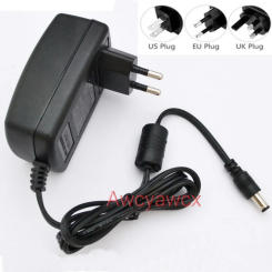 27V 200mA 300mA 400mA 500mA 600mA 700mA 800mA 900mA 1A AC 100V-240VConverter Switching power adapter Supply 5.5mm x 2.1mm-2.5mm