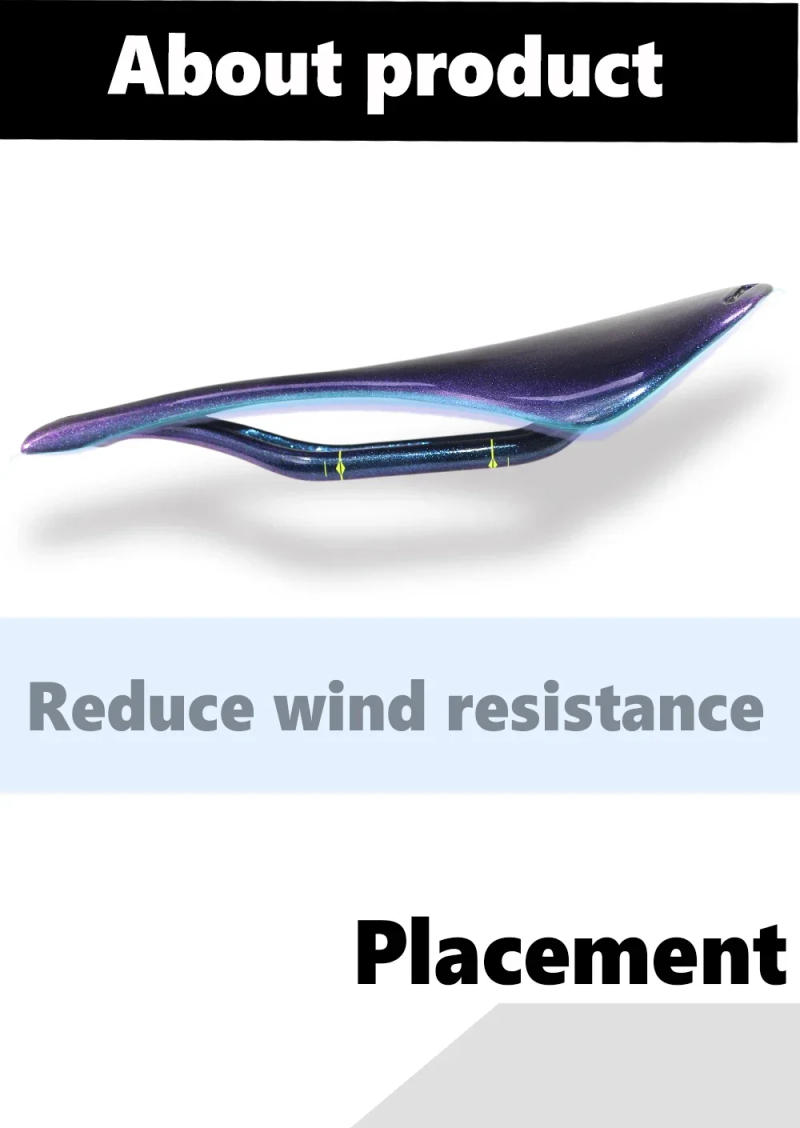 Description Picture 6 of itemSyncros-Carbon Fiber Front Seat Cushion, Road Bike Ultra-ligh Saddle , Bicycle Saddle, Rail Height 7x9mm, Cycling Accessories