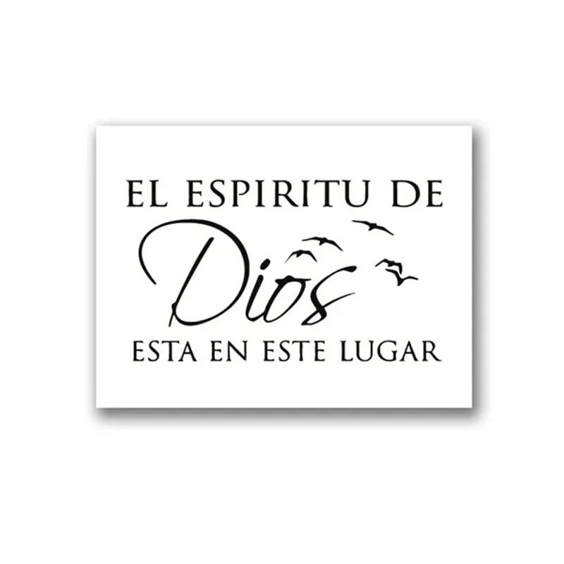 Description Picture 5 of itemSpanish Version Bible Verse Prints The Spirit of God Quote Poster Espanol Religious Wall Art Canvas Painting Christian Decor