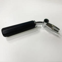 1PCS Guangshen Stainless Steel Valve Handle with Rubber Lever, Ice Cream Maker Replacement Parts for Spaceman Machine