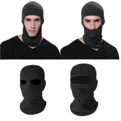 Men's Cycling Cap Balaclava Full Face Ski Mask Hood Hiking Camping Hunting Tactical Cap Bike Hats Neck Gaiter