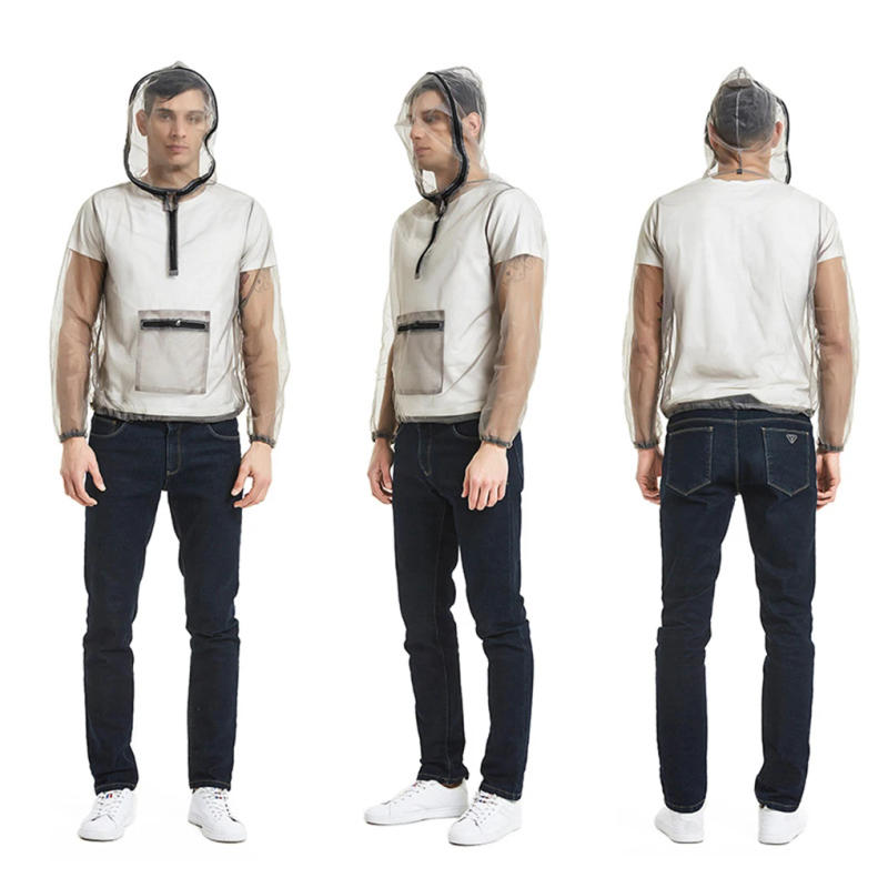 Description Picture 3 of itemFishing Jackets Anti Mosquito Coat Air-permeable Unisex Hooded Shirt