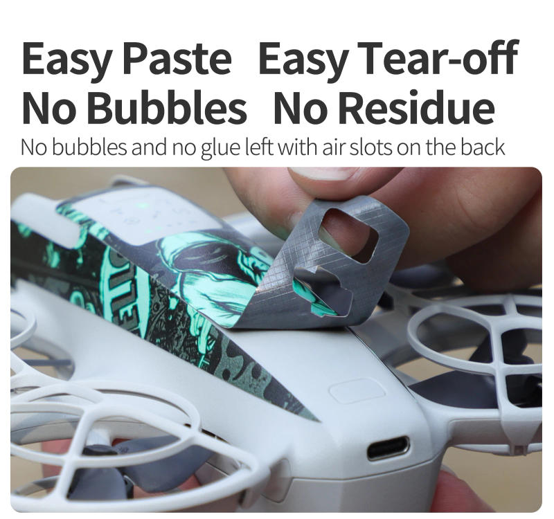 Description Picture 6 of itemColorful Decorative Sticker Combo For DJI NEO PVC Protective Film Anti-scratch Cool Skin For DJI RC N3 Cover Accessoriess