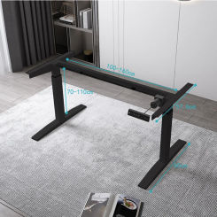 Intelligent  Computer Elevating Table Height Adjustable Vertical Table Single Motor Office table Commercial And Household Use