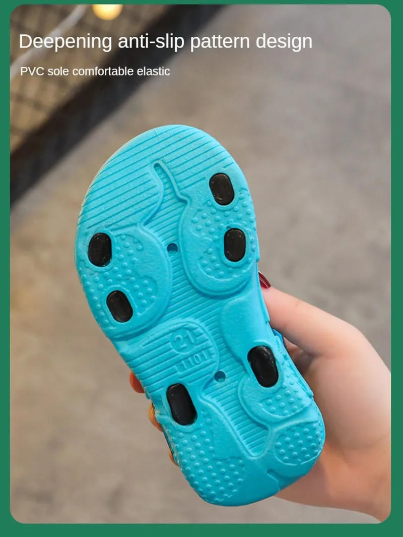 Description Picture 5 of itemBoys Sandals 1-12 Year Old Soft Sole Anti Slip Sandals Cartoon Outwear Small and Medium Sized Children Beach Sandals