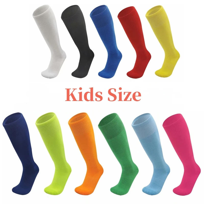 Description Picture 2 of itemKids Children Long Football Soccer Socks Stockings Over Knee High Breathable Outdoor Sports Volleyball Baseball Boy Girl Socks